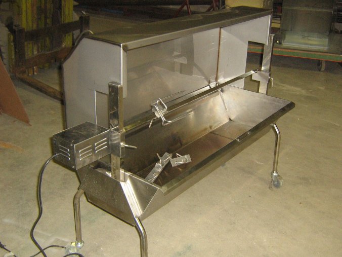 custom stainless steel bbq