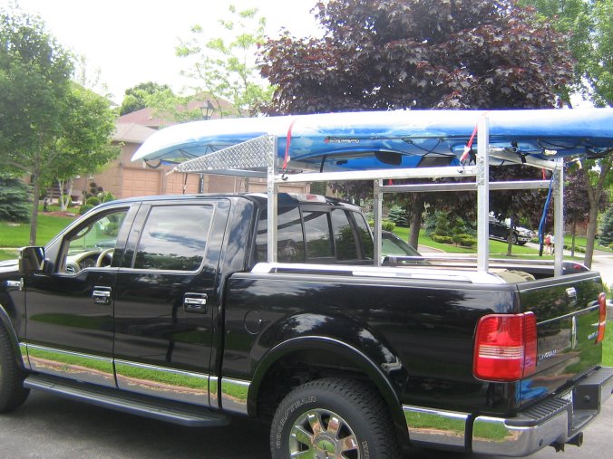 portable truck kayak rack