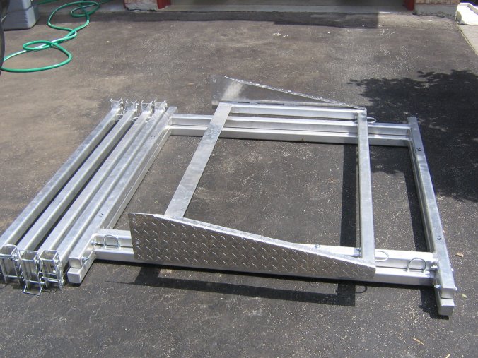 portable truck kayak rack